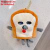 Cute Funny Cartoon Bread Thief Mouse Plush Toy Doll Pendant For Young Adults