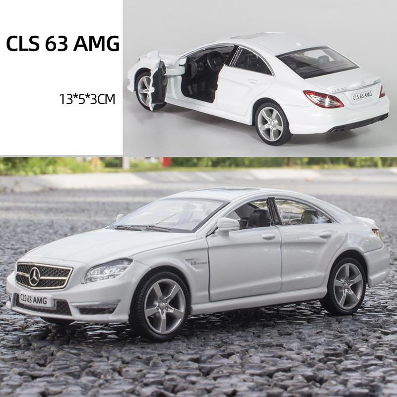 Mercedes 136 New Metal Toy Children Can Open The Door Pullback Car Model