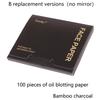 Oil Blotting Sheets With Makeup Puff 100Pcs Matting Face Wipes Oil Control Paper Oil-Absorbing Cleaning Makeup Tools Skin Care