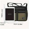 Multifunctional Fashion Casual Shoulder Bag, Waterproof Business Crossbody Bag for Men Daily Commuting
