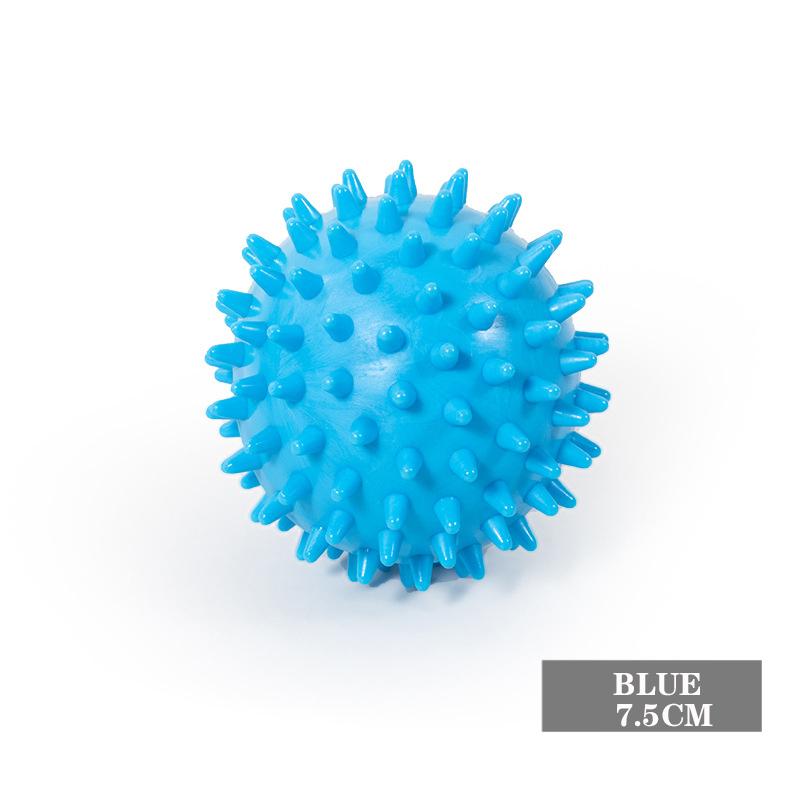 Durable PVC Spiky Massage Ball Trigger Point Sport Fitness Hand Foot Pain Relief Plantar Fasciitis Reliever Hedgehog 9cm Balls