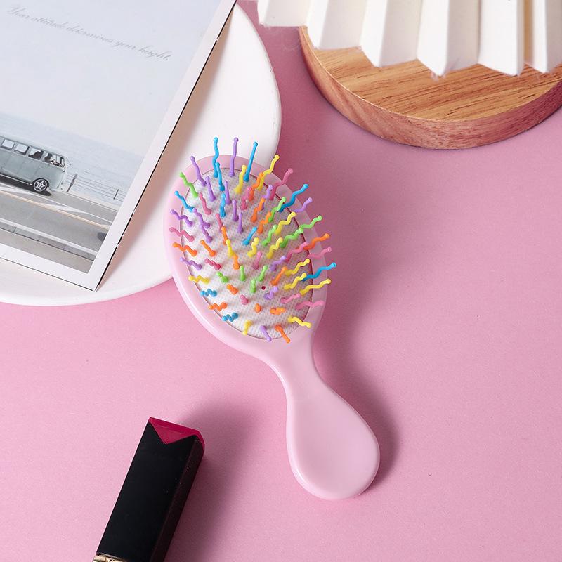 Mini Cute Cartoon Girl Air Cushion Massage Comb