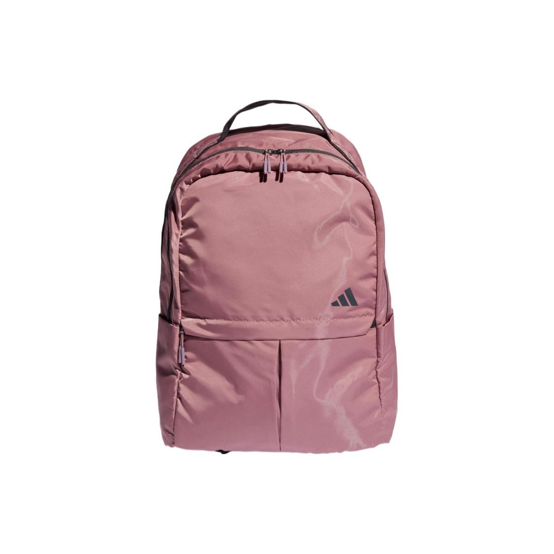Adidas Polyester Backpack Regular Womens Pink One Size розовый