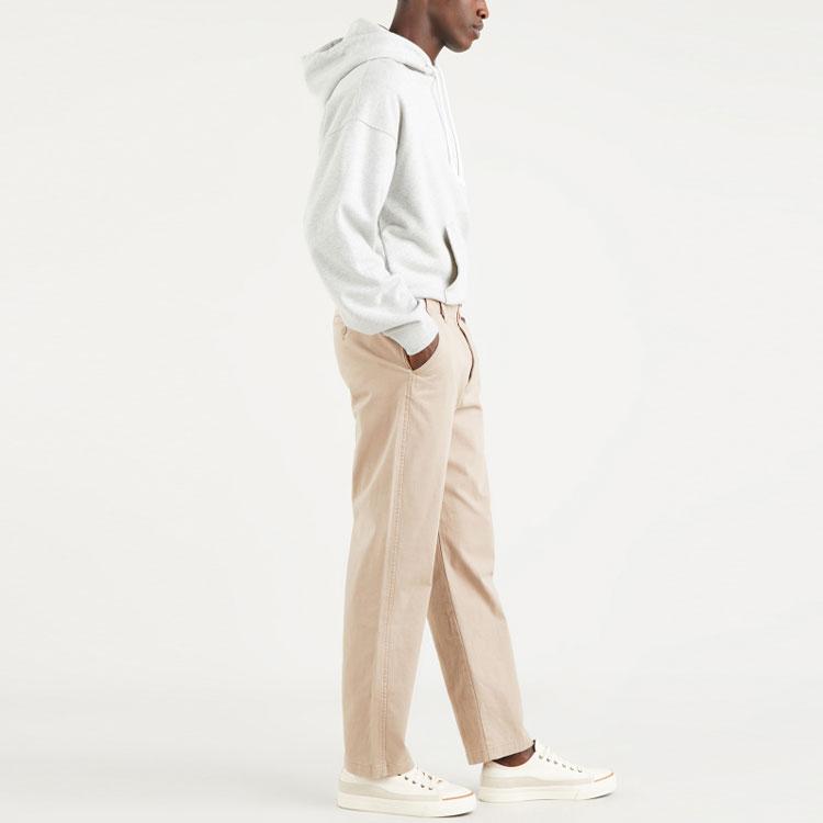 Levis Solid Color Vintage Casual Pants Men Pants Off-White A1040-0002