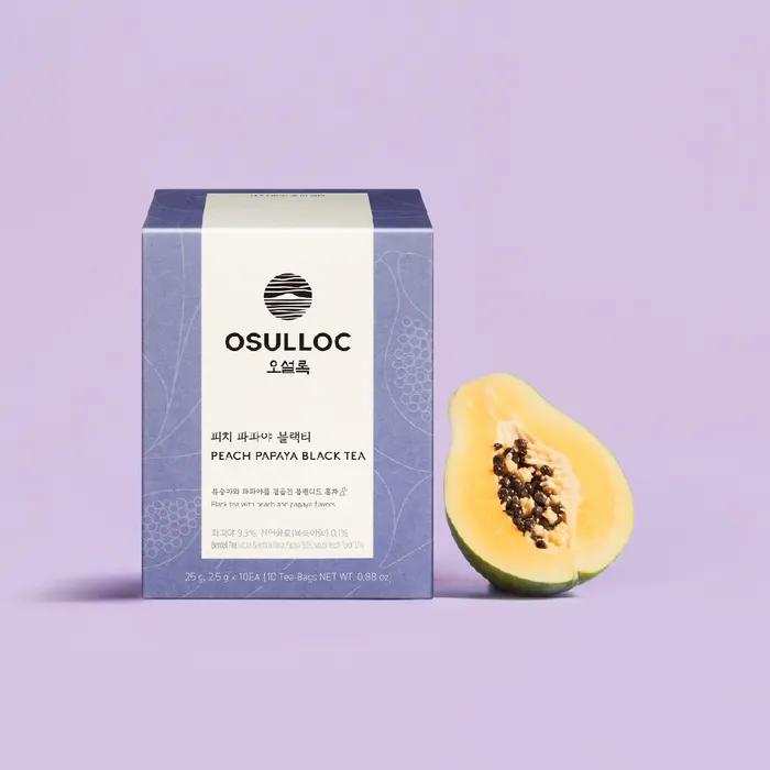 

Osulloc Peach Papaya Black Tea 10 packs