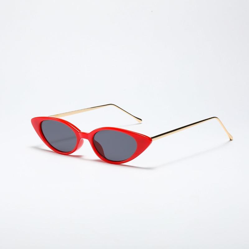 

New Arrival Small Frame Sunglasses for Women, Exquisite European American Fashion Cat Eye Eyewear, Trendy Shades for Men
