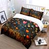 "Heart Pattern Decoration Set" Soft Comfortable Duvet Cover Bedding Set Included 1*Duvet Cover & 2*Pillowcases gift