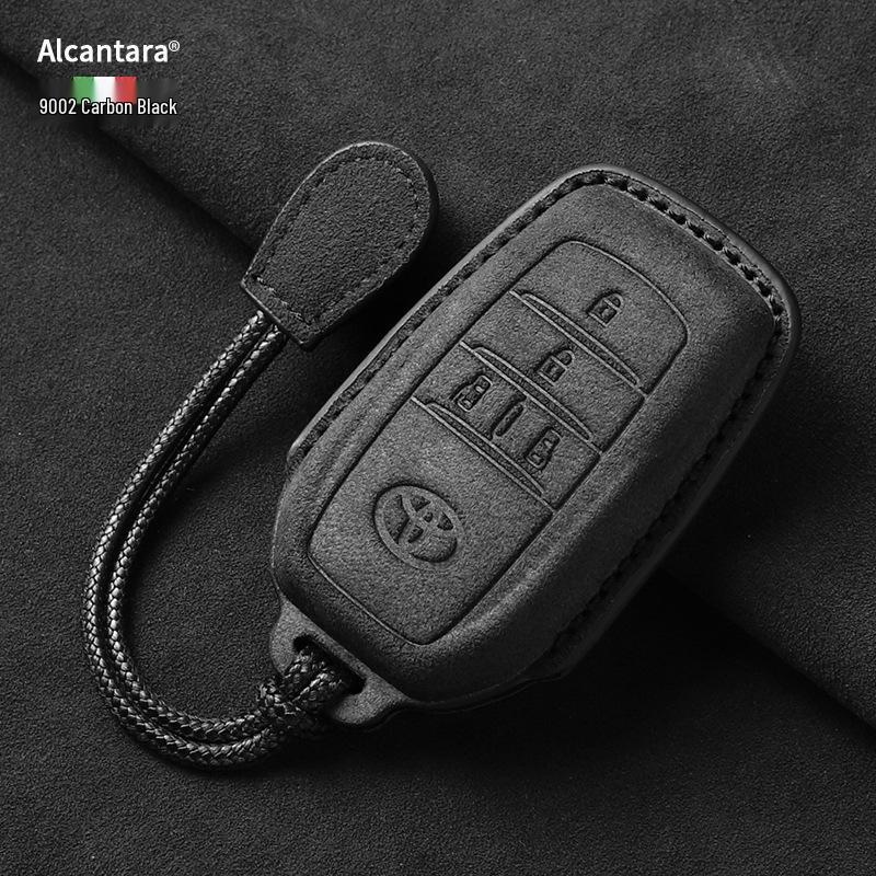 High-End Suede Key Bag for Toyota Sienna, Alphard, Vellfire, Grand Highlander
