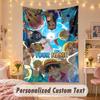 Custom Personalized Tapestry,One Piece Print Custom Name Text Wall Art Hanging for Bedroom