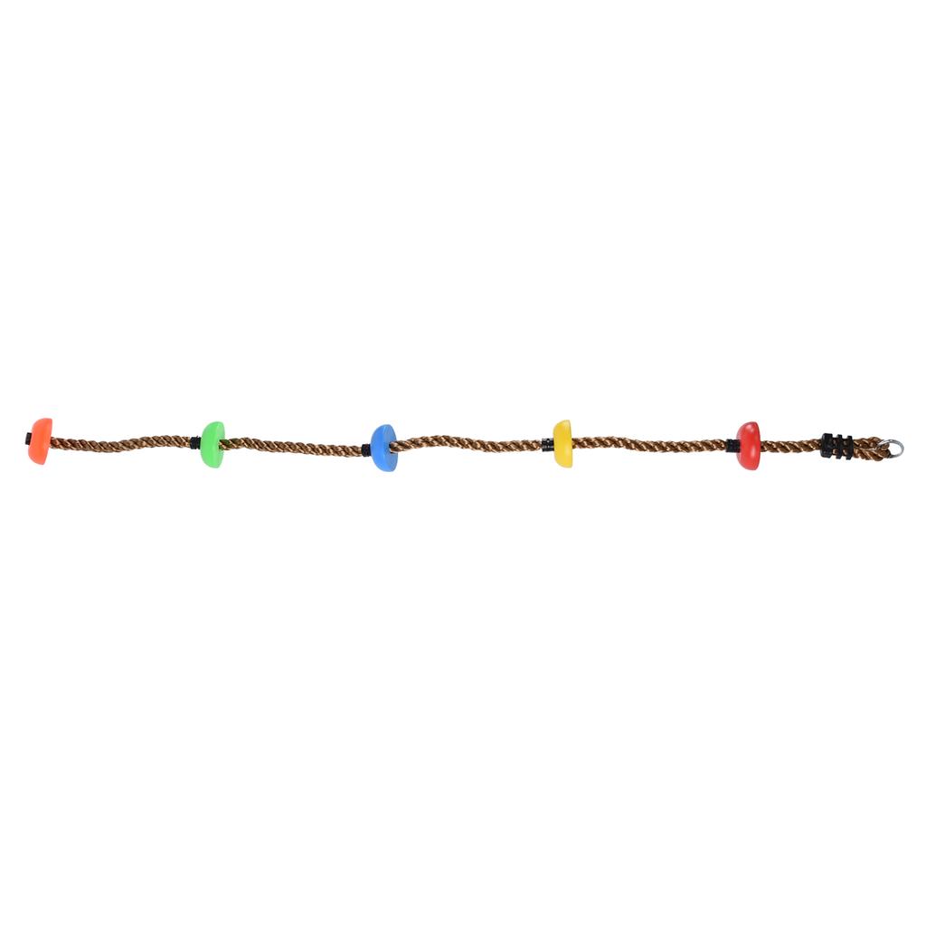 194cm Disc Swing Rope Plastic Multicolor s for Children Balconies Courtyards Outdoor