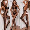 White Lingerie Bodysuit Underwear Open Crotch Women Sleepwear Sexy Transparent Fetish Erotic Teddies Sexy Bodystocking Mujer