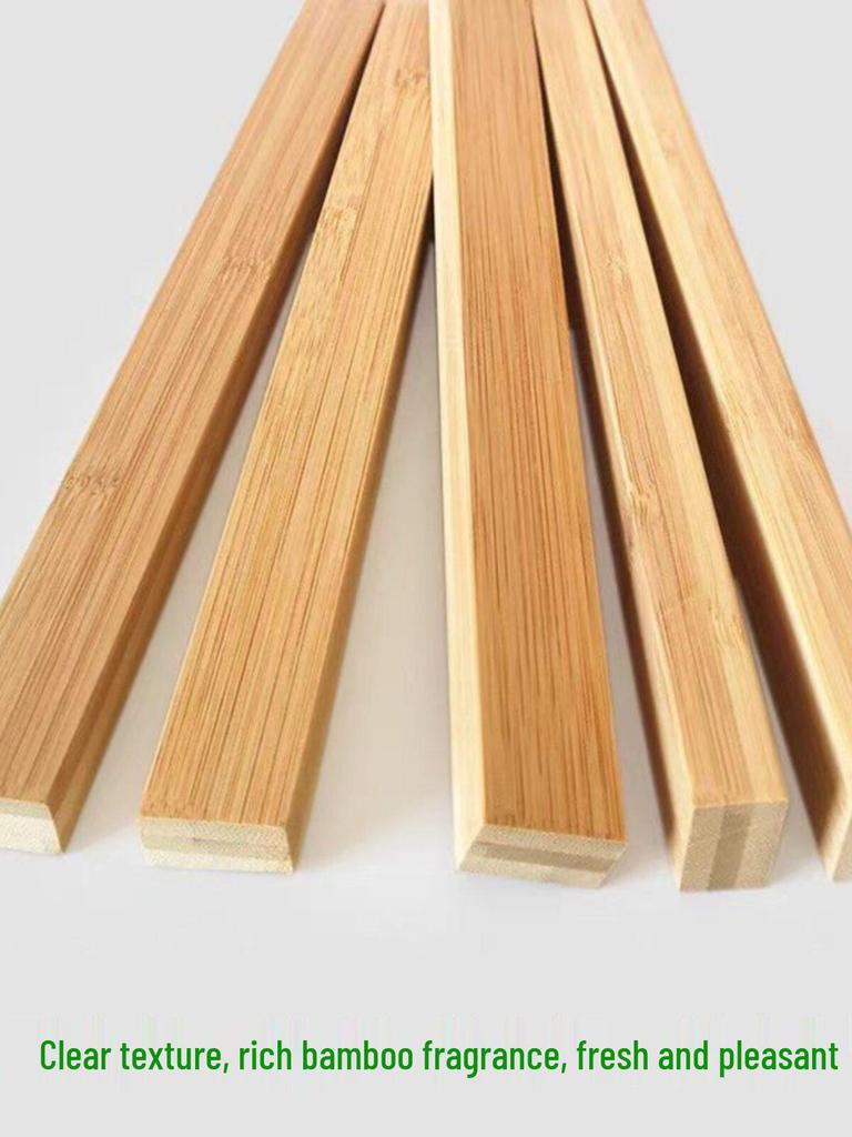 DIY Bamboo Architectural Model Strips - Flat Handmade Slices