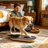 Scratching Board For Dogs Wooden File Pad With Treat Box Dog Nail Scratch Pad For Play Boredom Home Pet Enrichment Carpet Brain