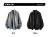 Men's Versatile Round Neck Knitwear Jacket - Stylish, Loose-Fit for Spring, Autumn, Winter