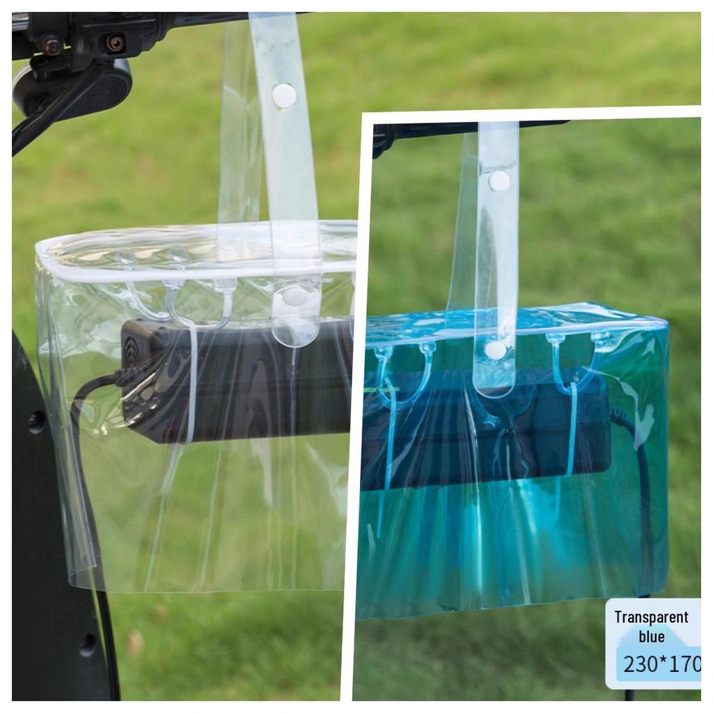 Husă Impermeabilă pentru Încărcător Vehicul Electric, Prelungitor Bicicletă și Cablu de Încărcare - Geantă Exterioară Rezistentă la Ploaie