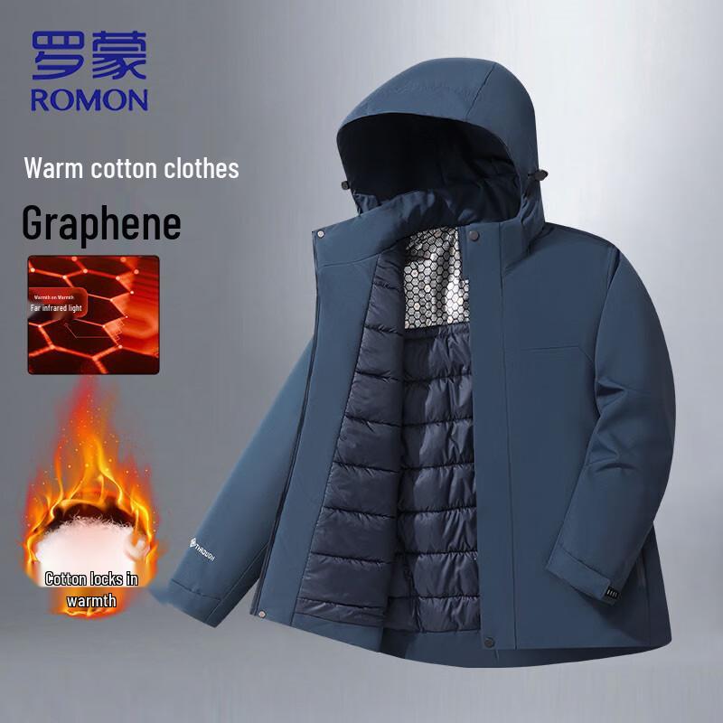 ROMON Men's Graphene Winter Outdoor Jacket