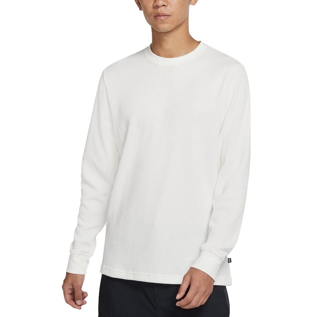 Nike Knitwear Men's Sail White Crew Neck Moderate Base Layer DA4239-133