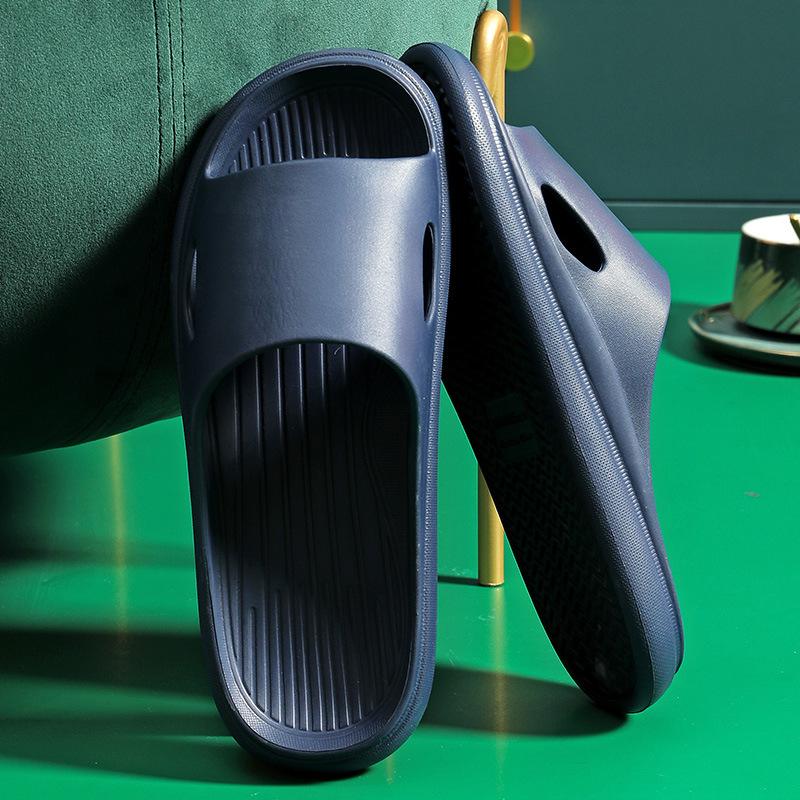 Hausschuhe Damen Sommer Indoor Leise Rutschfest Zuhause Badezimmer Bad Paar Kühlende Hausschuhe Herren