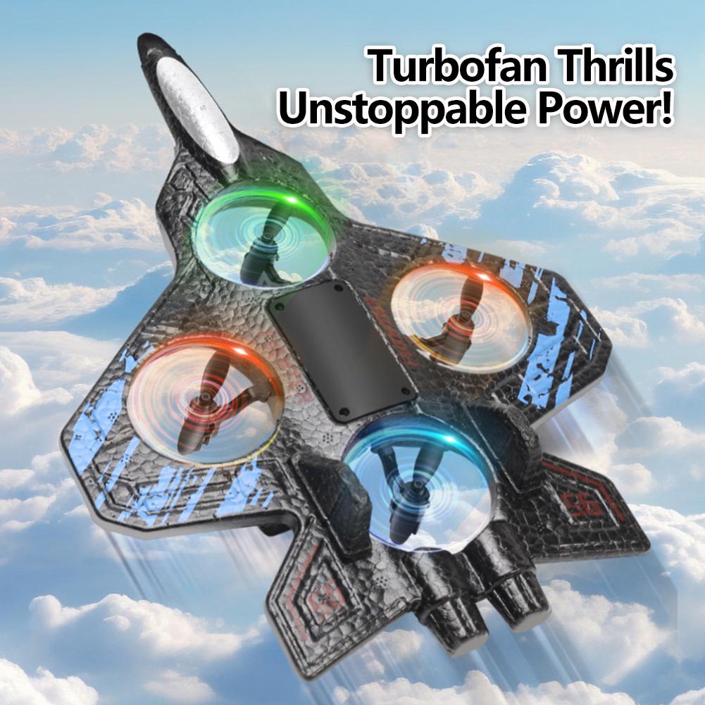 Remote Control Airplane RC Aircraft Foam Glider Quadrotor Model Outdoor Flying Toy Gift