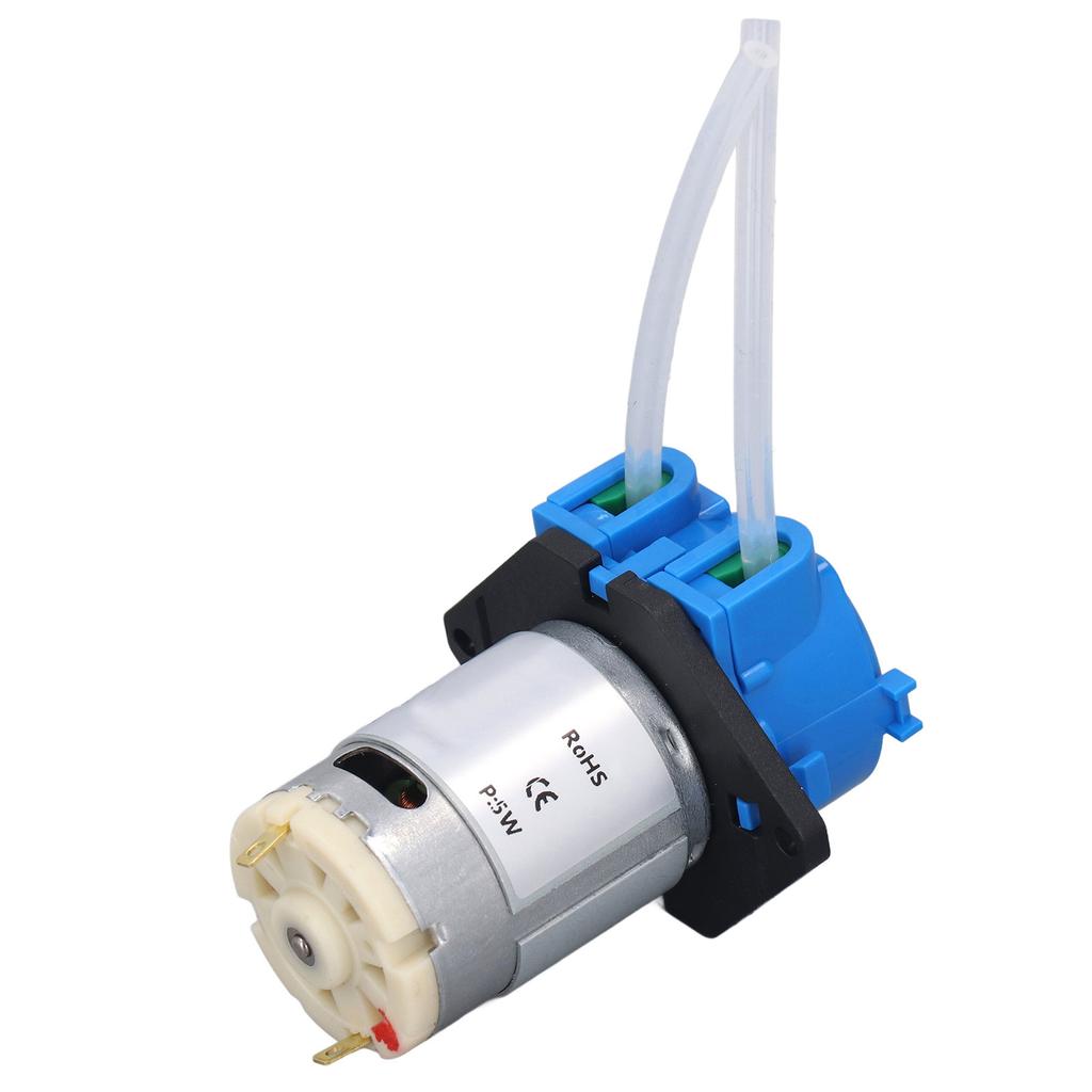 Mini Peristaltic Pump Small Liquid Dosing Pump for Aquarium Laboratory Devices 5W 60ml min 12V
