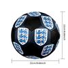 England Football Indoor Soccer Ball Colorful Machine Stitched PVC Size 5 Team Training Competition Ready Durable High-Bounce Cool Sports Gift