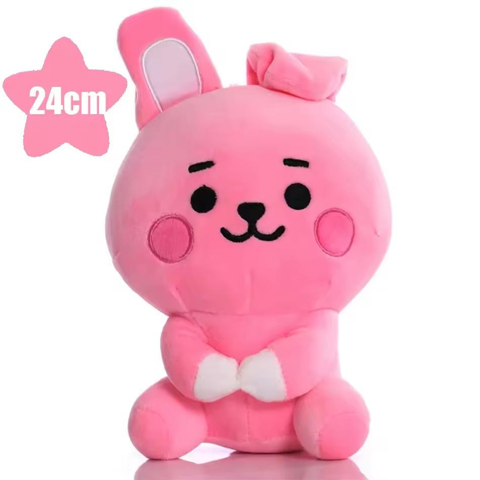 sold B-T-21 Plush Toy Tata Koay Shooky Mang Cooky Cartoon Animal Backpack Key Mobile Phone Pendant Office Toys Friend Gift