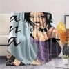 1 Pezzo Coperta in Flanella con Stampa Cartone Animato, Alta Qualità Confortevole per Tutte le Stagioni, Decorazione per la Casa, Calore e Comfort, Perfetta per Regalo di Natale Compleanno