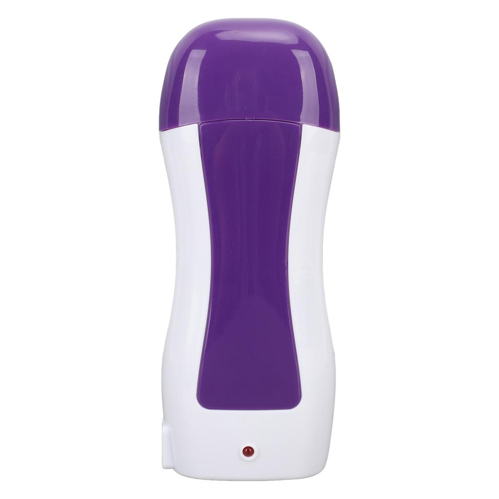 40W 100ML Roll On Wax Heater Single Cartridge Hair Removal Wax Heater Machine Purple US Plug 110V