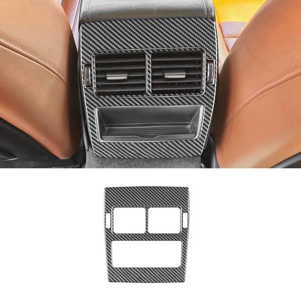 08-15 Jaguar XF Rear Air Vent Carbon Fiber Sticker Standard Size