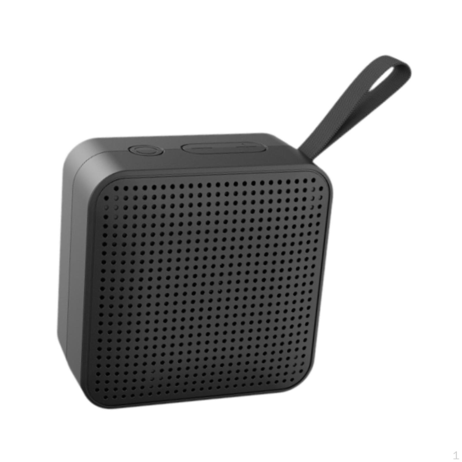 

Беспроводной динамик Профессиональный простой в использовании аксессуар для пляжа, душа в помещении чёрный