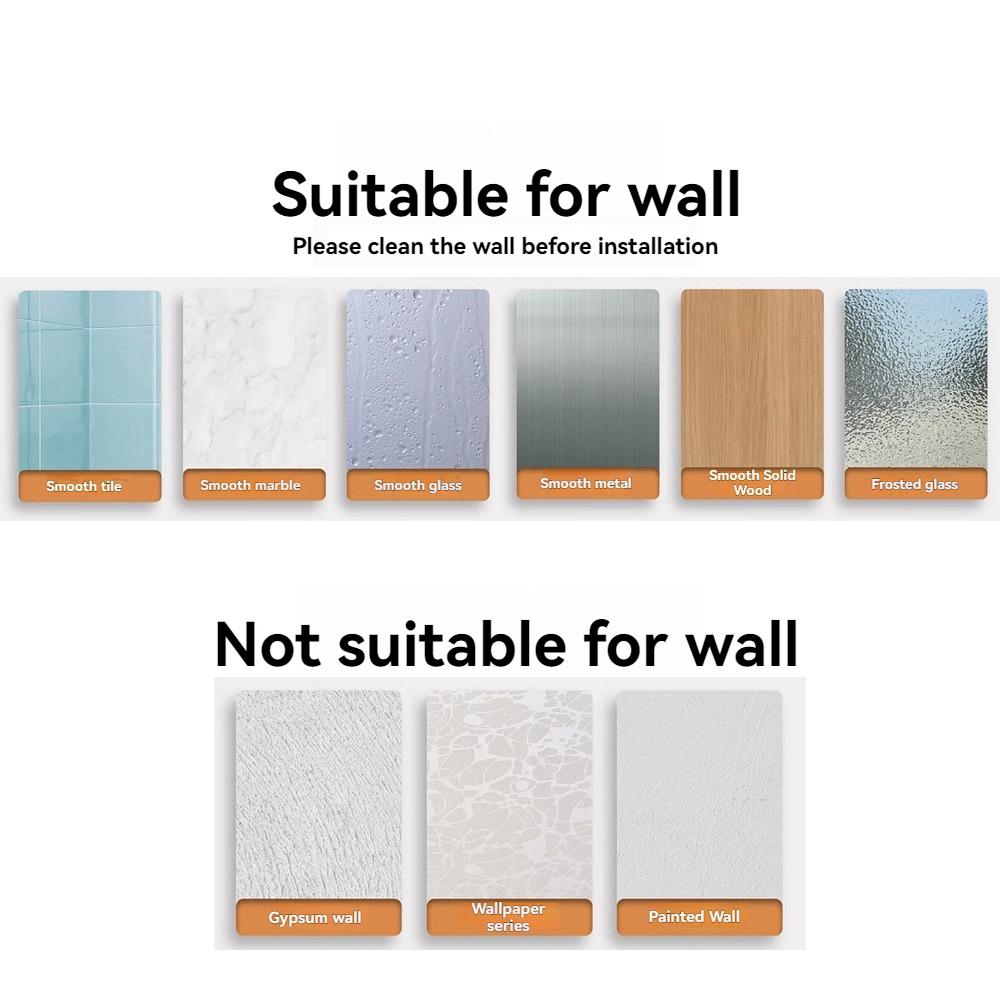 Electric Toothbrush Holder Wall-mounted Toothbrush Holder Without Drilling Wall-mounted Bathroom Shelf and Toilet Storage Rack