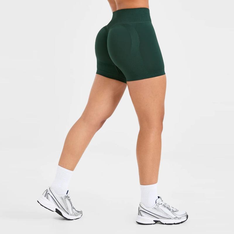 Seamless yoga pants high waist peach buttocks tight yoga shorts outside sports running fitness pants women