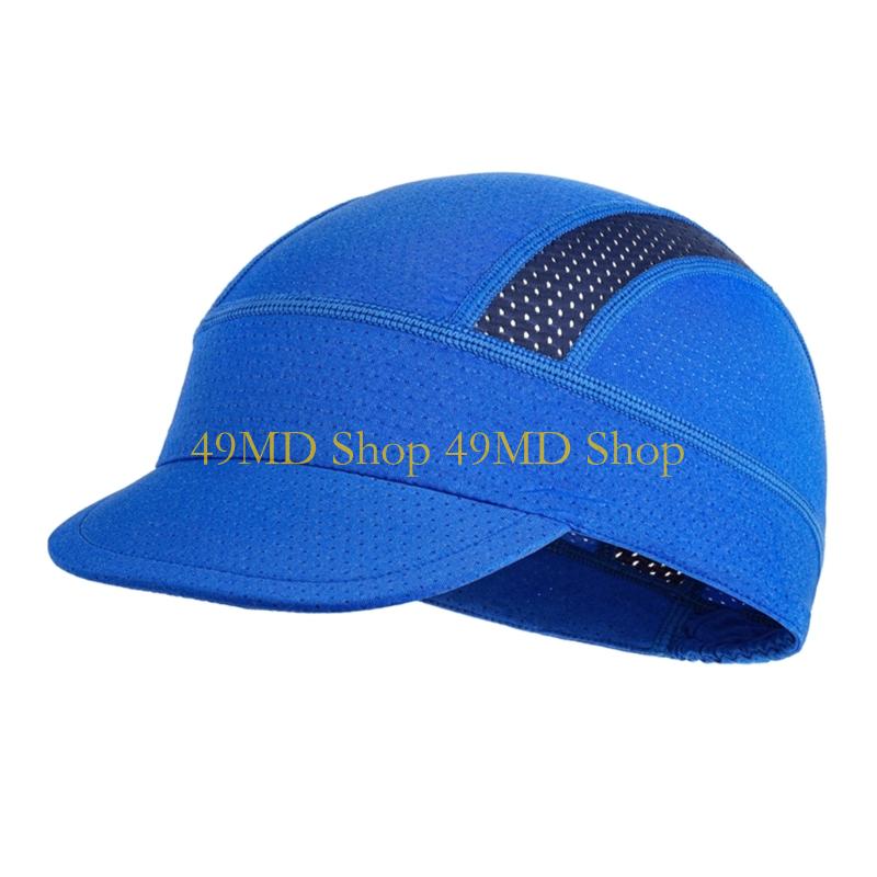 49MD Elastic Skull Cap For Bike Rides Breathable Fabric Mesh Hat Headwear for Cycling