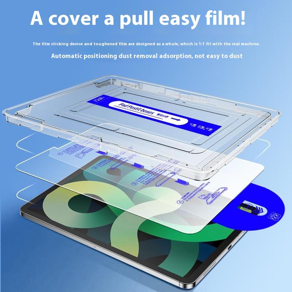 For iPad Air (2022)/iPad (2025) Screen Protector Tempered Glass with Dust-Free Auto Alignment Applicator