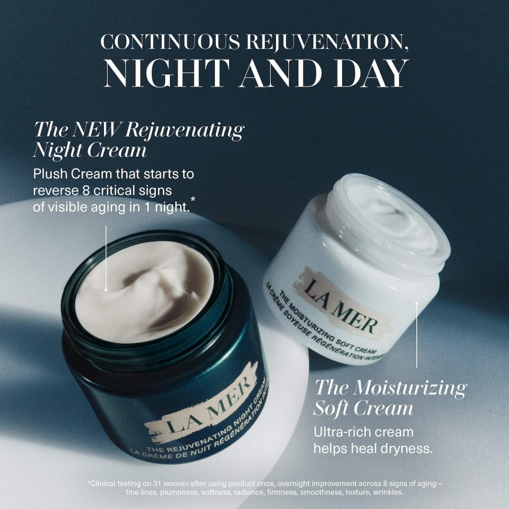La Mer The Rejuvenating Night Cream 1 Oz With Marine Retinol Alternative
