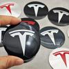 Car Sticker Tesla 4pcs 56mm Tesla Cap Hub Center Cap Logo High Quality Sticker for Tesla Model 3 Y S X Personalized Car Decals C