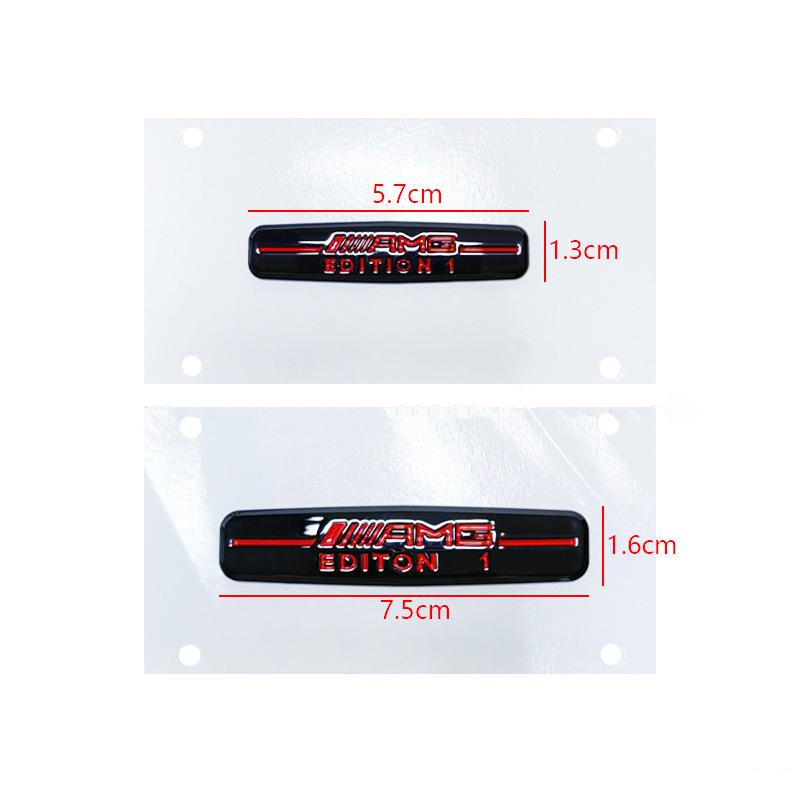 GLC GLB AMG Grand Edition Special Emblem Car Sticker Accessories For Mercedes Benz Brabus Maybach Smart W204 GLC CLA GLK W205 W