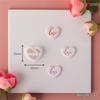 Heart Clay Cutters Clay Jewelry Cutters Valentine's Day Clay Earring Cutters DIY Earrings Accessories for Jewelry Making