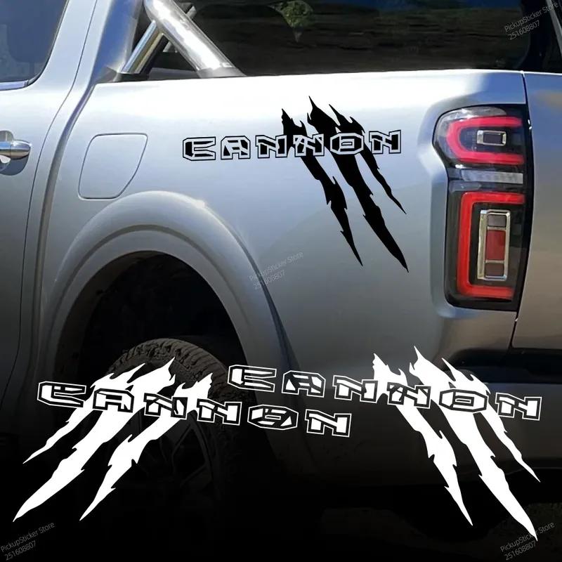 Car Body Side Sticker For Great Wall Motor GWM Cannon X L Pickup Truck Bed Graphics Claw Decor Decal Auto Tuning Accessories