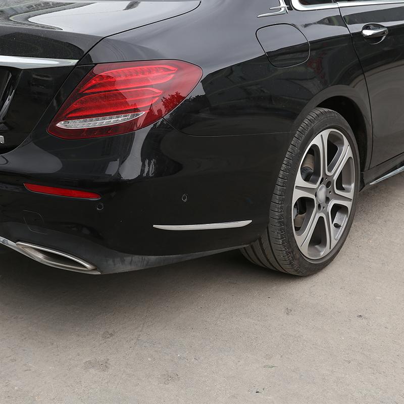 ABS Side Molding Decorative Strips Trim Sticker For Mercedes Benz E Class W213 E200l 300l 2016 2017 AMG Car Accessories