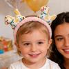 Lunar New Year Headband Lunar New Year Horse Headwear Photo Booth Costume Headband For Boys Girls Students Festival Attendees