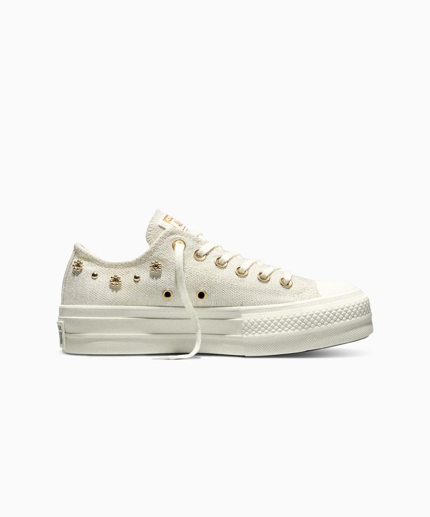 Converse Chuck Taylor All Star Lift Heathered Glam Egret A17597C