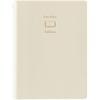 Midori Diary, Hibino Free Diary, A6, 1 Day, 2 Pages, Ivory, 15395006