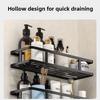 Bathroom Rack No Punching Wall Hanging Storage Rack Toilet Household Toiletries Organizing Shelf