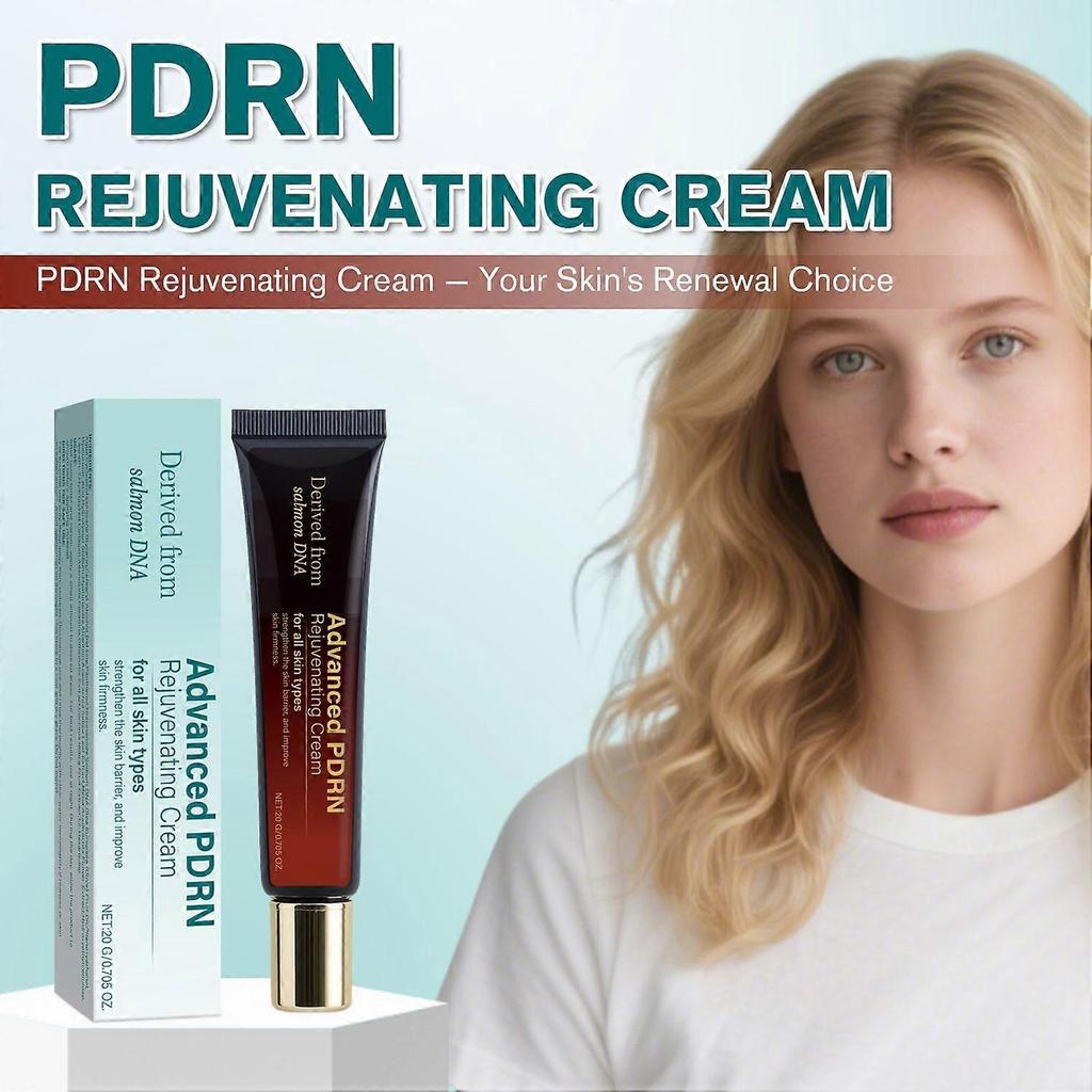 Advanced PDRN Rejuvenating Cream 20g | For All Skin Types | Hydrating, Moisturizing & Firming Anti-Wrinkle Cream | Strengthen Skin Barrier & Improve E