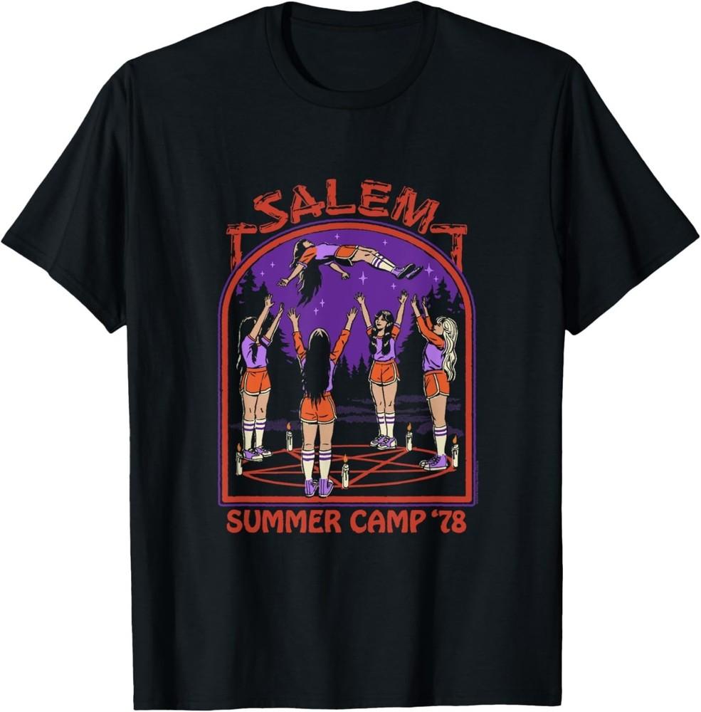 

Salem Witch Summer Camp 78 Retro Dark Humor T-Shirt 4XL