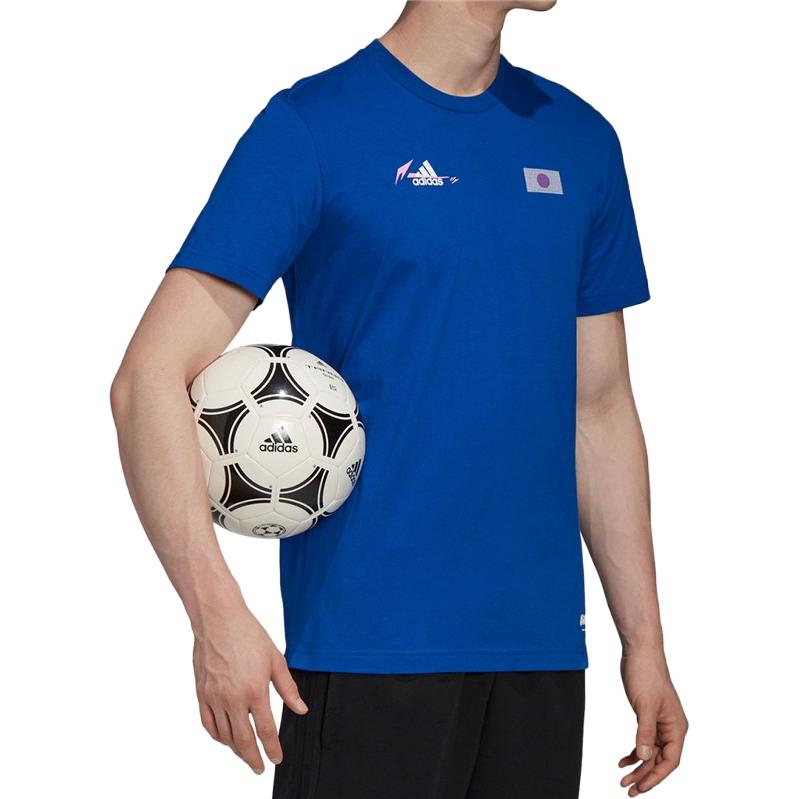 Adidas Soccer Jerseys Men's Blue Moderate Straight Fit FQ7637