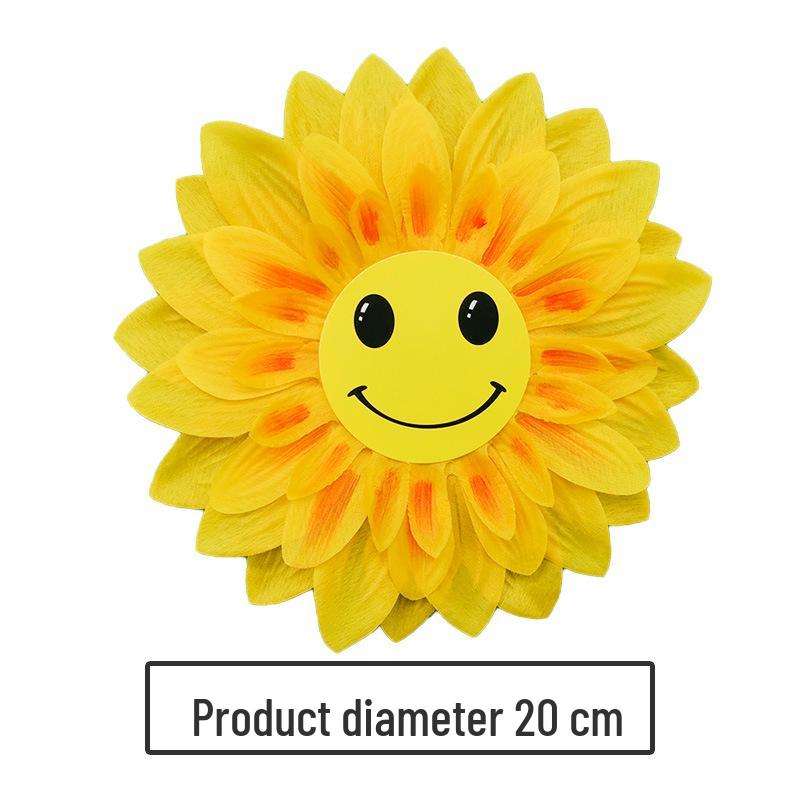 Smiley Face Sunflower Multi-layered Dancing Props