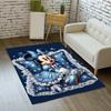 1pc Mickey Pattern Area Rug Soft Flannel Floor Mat for Living Room,Office,Bedroom and Carpet,Sofa Coffee Table Floor Mat