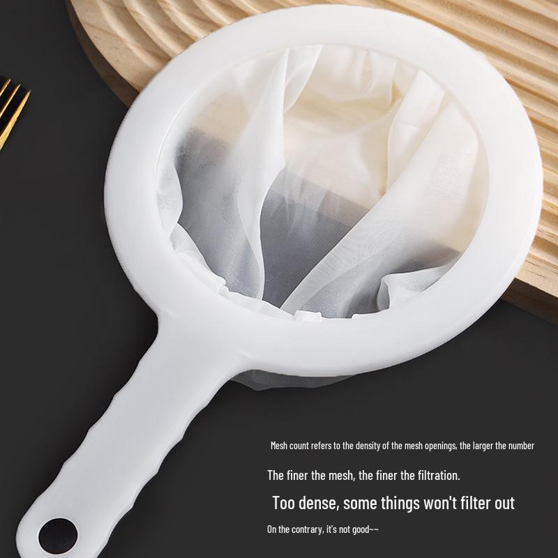 Household Superfine Mesh Soy Milk Strainer & Juicing Ladle Separator